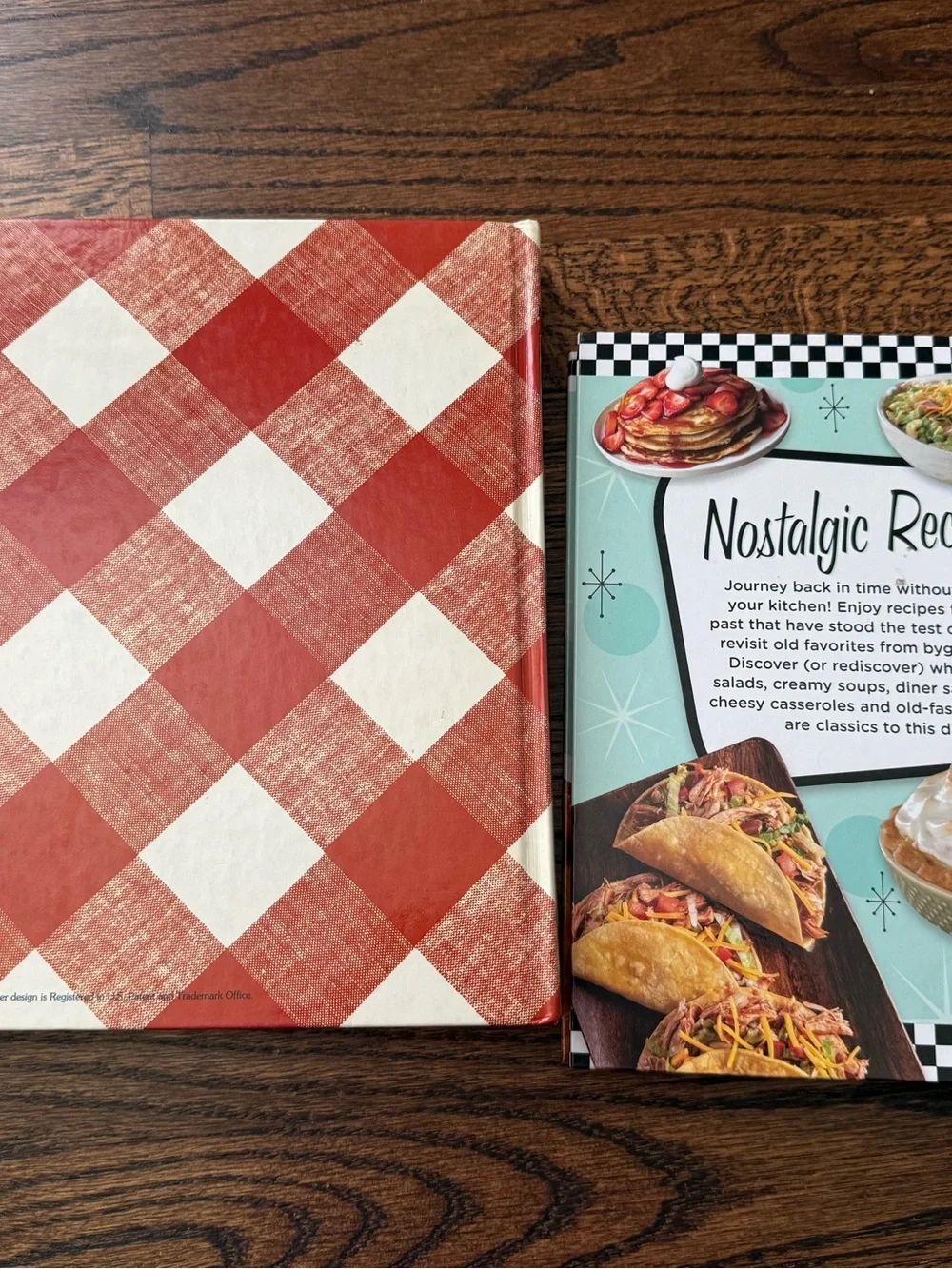 Cook book bundle. Nostalgic cook book and Better Homes & Gardens new cook book.